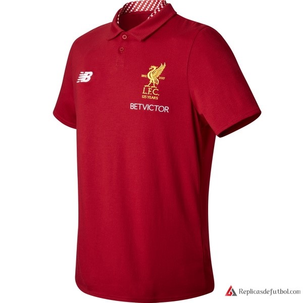 Polo Liverpool 2017-2018 Rojo